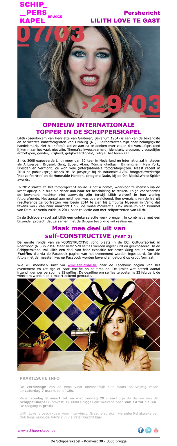 Schipperskapel Persbericht