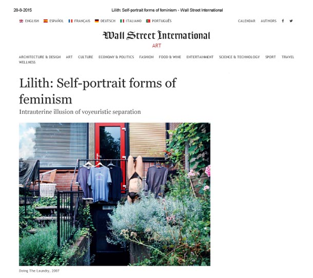 Lilith_ Self-portrait forms of feminism - Wall Street International-1