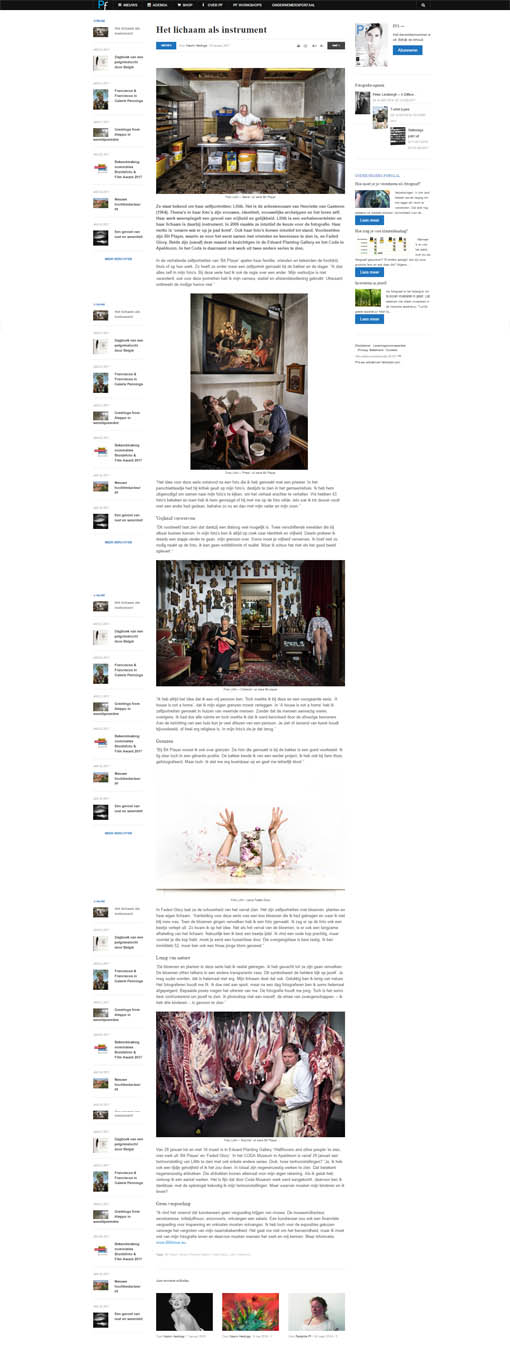 PF: Het lichaam als instrument