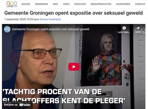 Gemeente Groningen opent expositie over seksueel geweld